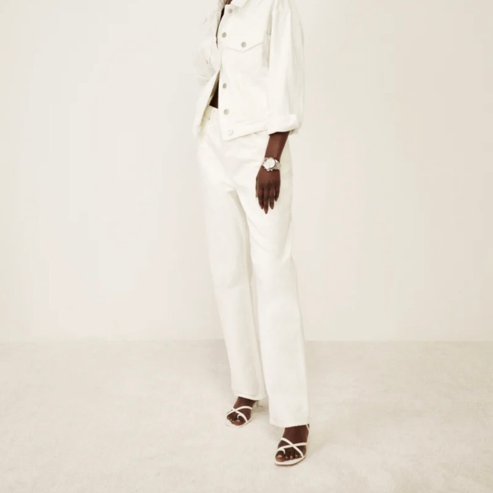 Cynthia high rise straight jeans
